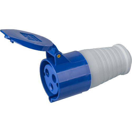 Розетка Navigator 14 306 NCA-SR223-32-220 переносная 32А 2P+PE IP44