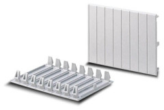 Заглушка модульная на 6 мод., белая