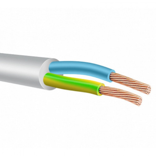 ПВС 2х0,75 бел (ИнтерКабель)