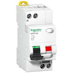 Дифференциальный автоматический выключатель A9 DPN N Vigi 1P+N С 40A 30mA AC RCCD
