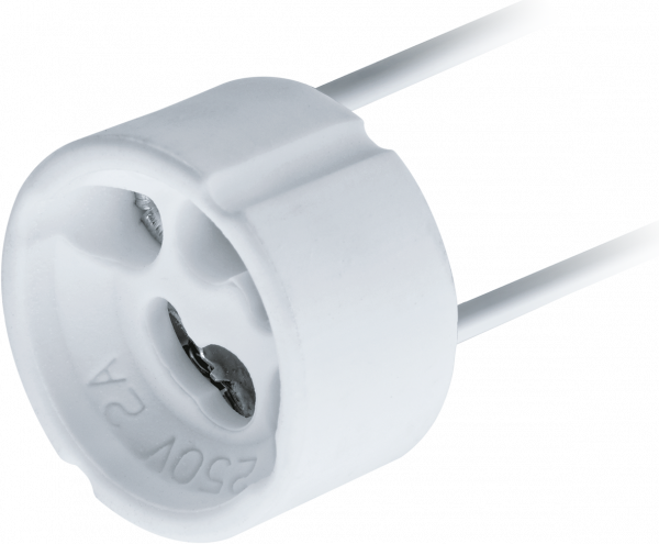 Патрон электрический Navigator 71 617 NLH-CL-GU10 для ГЛН и LED ламп