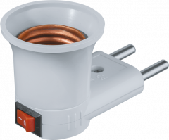 Патрон электрический Navigator 71 992 NLA-S-E27 переходник с розетки на Е27