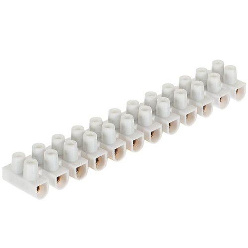 Зажим клеммный винтовой 4mm² 3A (уп./10шт)