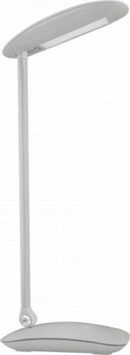 Светильник Navigator 94 987 NDF-D004-7W-4K-S-LED на осн. USBвых., димм, сер