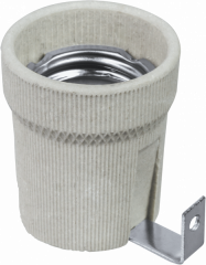 Патрон электрический Navigator 71 619 NLH-CL-H-E27 керамический с держателем Е27