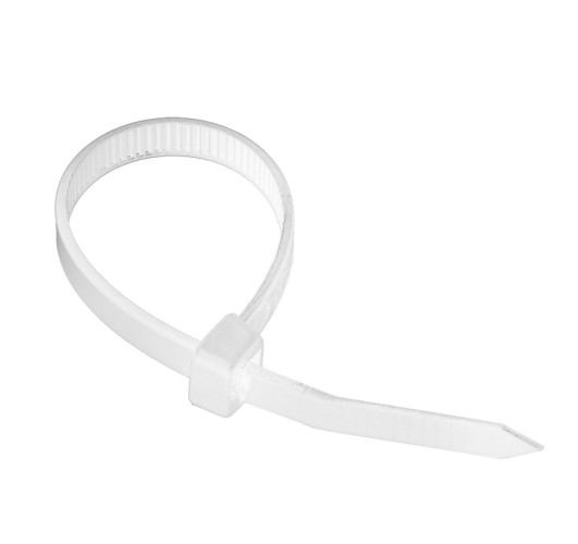 Хомут кабельный нейлоновый 4,8x350mm (белый)
