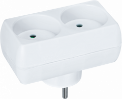 Разветвитель Navigator 94 671 NAD-L-2X-C-WH 2 гн. б/з