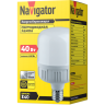 лампа E40 NLL T120 40W 840 230V (форма: овал, большой мощности, АРХИВ) Navigator | уп.20/1/1(шт.)