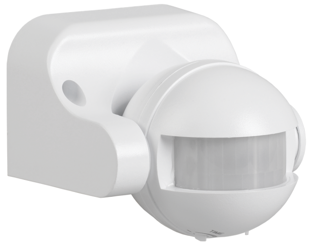Датчик движения ДД 009 белый, макс. нагрузки 1100Вт, угол обзора 180град ИЭК