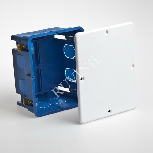 Коробка расп. ГСК с/п 140х112х70мм пласт. лапки Тусо. (уп. 24 шт.)