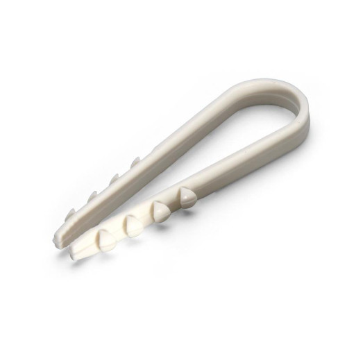 Дюбель-хомут (нейлон) ДХ 5–10 (б) (™Fortisflex) (уп. 100шт)