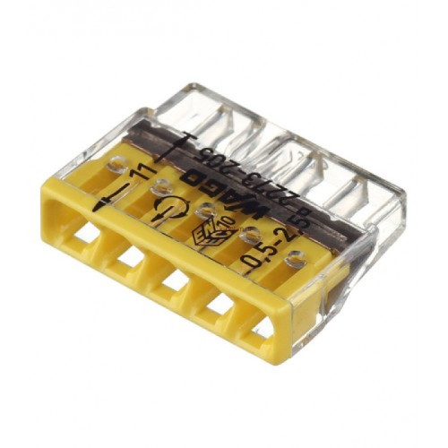 Клеммы WAGO 2273–205 (упак. 100 шт.)