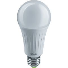 лампа E27 NLL A70 20W 4K 230V (груша) Navigator | уп.100/10/1(шт.)