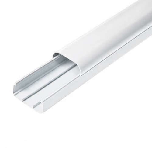 Кабель-канал "РУВИНИЛ" 74х55х2000мм (белый)   АРКТИКА,,парапетный   (уп. 16 м.)