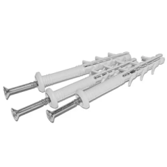 Дюбель  быстрого монтажа грибок  6х40  с усиками (100шт) (50уп/пак)