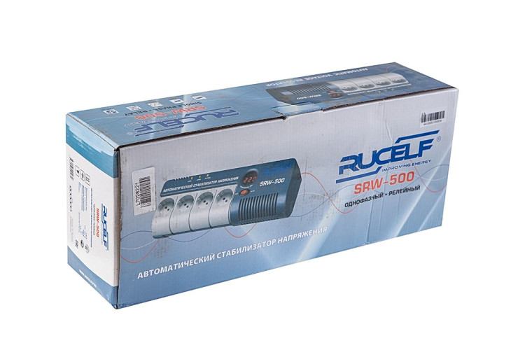 Стабилизатор напряжения релейный RUCELF SRW-500-D