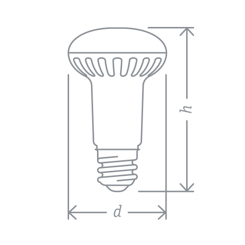 лампа E27 NLL R63 8W 4K 230V (рефлекторная) Navigator | 10шт./уп.