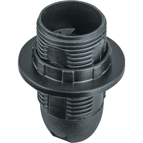 Патрон электрический Navigator 61 350 NLH-PL-R1-E14-BL пласт.люстровый с кольцом