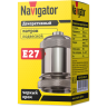 Патрон электрический Navigator 61 517 NLH-V01-005-E27 подвес.метал. черный хром