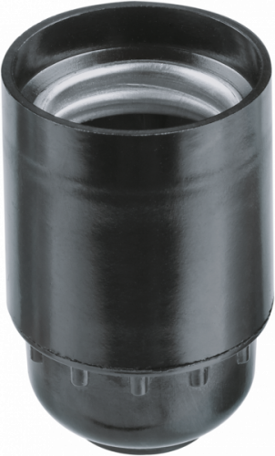 Патрон электрический Navigator 71 606 NLH-BL-E27 карболит подвесной Е27, M12