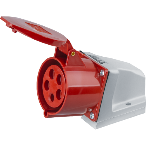 Розетка Navigator 14 299 NCA-SR125-32-380 стационарная наружная 32А 3P+N+PE IP44