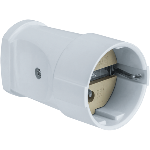 Розетка Navigator 61 366 NCA-SK01-16A-E-WH переносная с/з белая