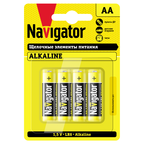 Элемент питания Navigator 61 463 NBT-NPE-LR6-BP4