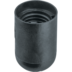 Патрон электрический Navigator 61 349 NLH-PL-E27-BL пластик подвесной черный Е27