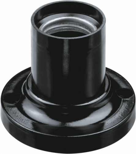 Патрон электрический Navigator 71 608 NLH-BL-W2-E27 карболит потолоч. прямой Е27