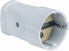 Розетка Navigator 61 366 NCA-SK01-16A-E-WH переносная с/з белая