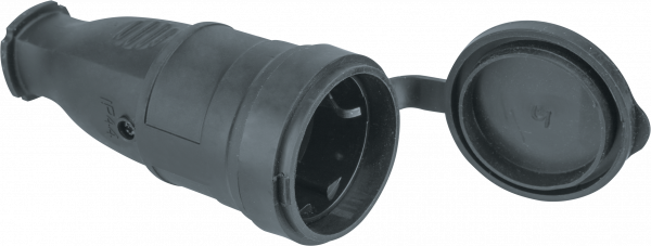 Розетка Navigator 61 369 NCA-SKR01-16A-E-IP44-BL переносная с/з черная