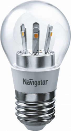Лампа Navigator 71 295 NLL-G45-5-230-2.7K-E27-CL