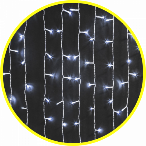 Гирлянда Navigator 61 862 NGF-C01-288CW-8-1.5x1.5m-230-C8-TR-IP20