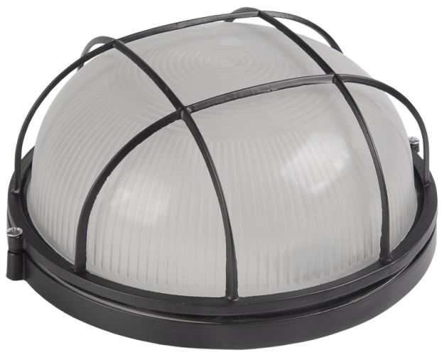 Светильник НПП1302 белый/круг с реш. 60Вт IP54 ИЭК