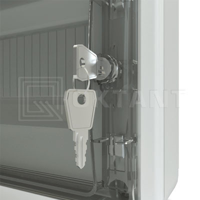 Замок для дверцы щитов IP40 и IP65 ZL-1