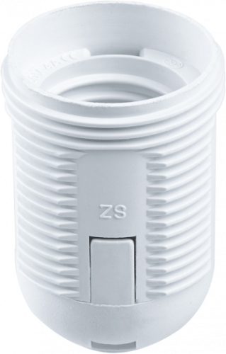 Патрон электрический Navigator 71 614 NLH-PL-R-E27 пластик люстровый под кольцо