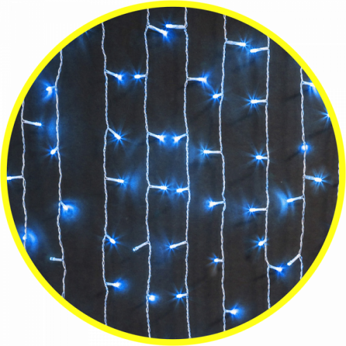 Гирлянда Navigator 61 863 NGF-C01-288B-8-1.5x1.5m-230-C8-TR-IP20