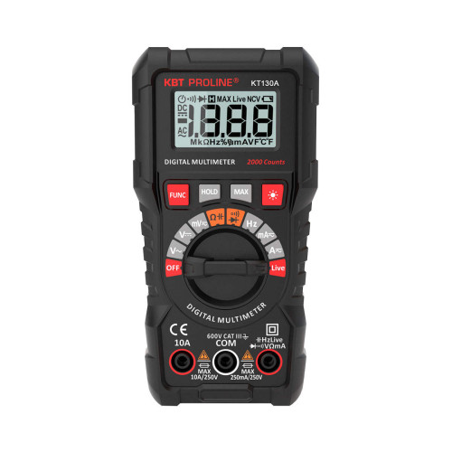 Мультиметр цифровой KT 130A серия PROLINE (™КВТ)