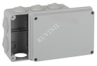 Коробка расп. для о/п, 150х110х70мм   10вводов,IP55 Тусо.  (уп. 22 шт.)