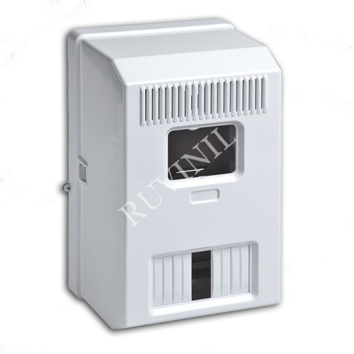 Тусо. Корпус ЩК о/п 261х154х131мм (универс.) з/шина, 2 дин-рейки, IP30, под цифр. сч-к (уп.18шт)