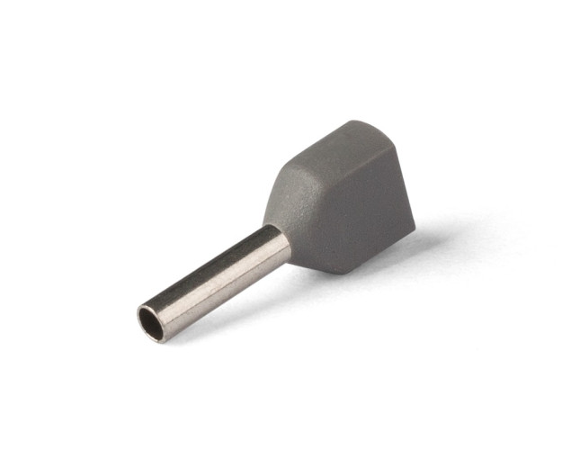 Наконечник штыревой втулочный изолированный НШВИ 0.75–8 (™КВТ) (уп. 500шт) (старый арт. v-47496)