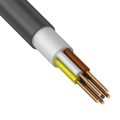 ВВГнг(А)-LS 5x10 - 0,66 кВ ГОСТ (Коаксиал)