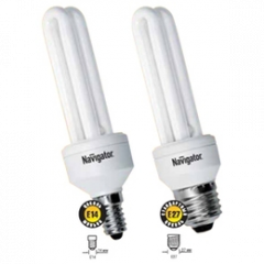 Лампа энергосберегающая 2U 9Вт Е14 2700К NCL-2U-09-827-E14 Navigator (снято с производства)