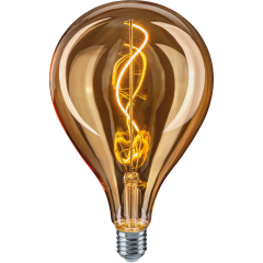 лампа E27  NLL-F PS125 4W 2,7K 230V (шар, декоративная ретро лампа) Navigator | уп.10/1/1(шт.)