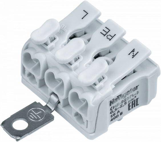 Клеммы монтажные Navigator 61 692 NTC-CMK-923PLG-3-50 (50 шт/упак)