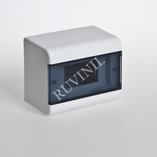 Щиток о/п на 6 мод. с двер. 160х132х93мм   з/шина, IP40 Тусо.  (уп. 16 шт.)