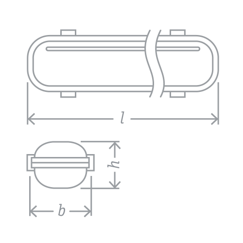 Светильник Navigator 61 086 DSP-04-1200-IP65-2хT8-G13