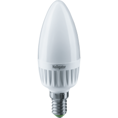 лампа E14 NLL C37 7W 4K 230V (свеча) Navigator | 10шт./уп.