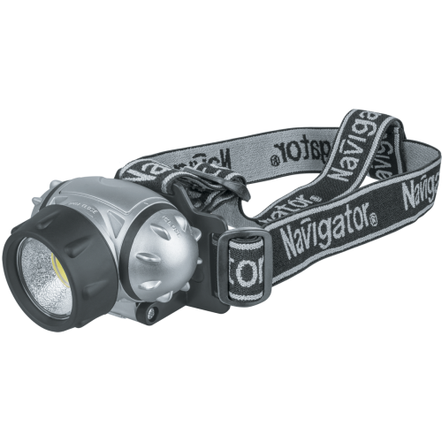 Фонарь Navigator 61 437 NPT-H14-3AAA налоб.3 реж.1 COB LEDx1Вт,блист.