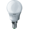 лампа E14 NLL-P G45 5W 4K 230V (шар) Navigator | 10шт./уп.